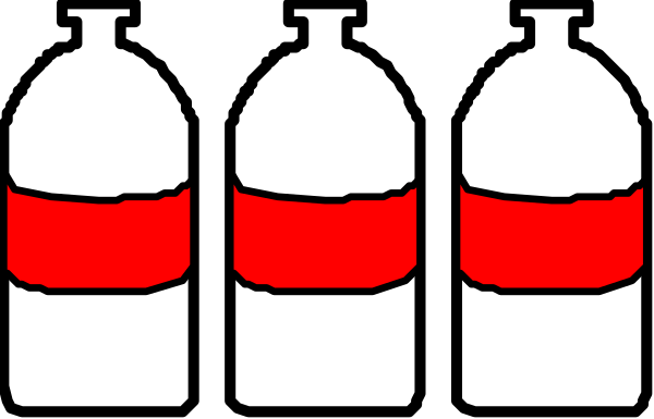 The image shows a red bar graph with four bars of varying heights on it against a black background.
