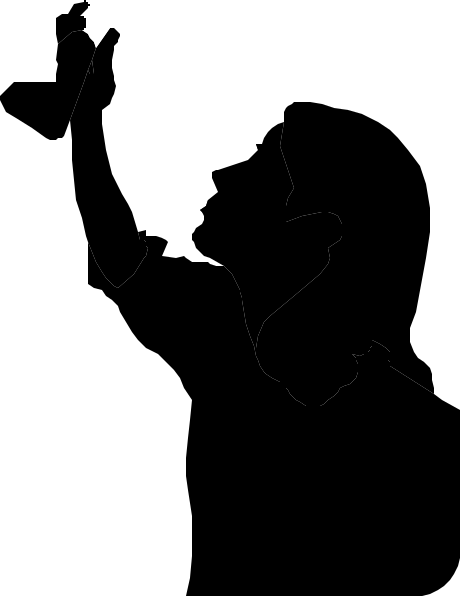 The image shows a black and white pixelated representation of an open umbrella with raindrops falling from it onto what appears to be a puddle below on a city street at nighttime.