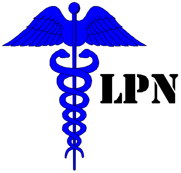 The image shows a blue stethoscope with wings on either side of it against two black backgrounds; there is no text present in this clip-art graphic.