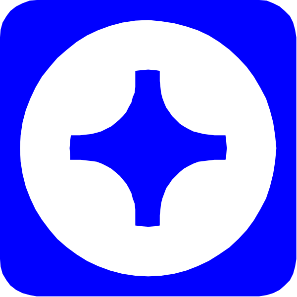 The image shows a blue circle with an icon of two arrows forming a cross inside it on top left corner against white background.