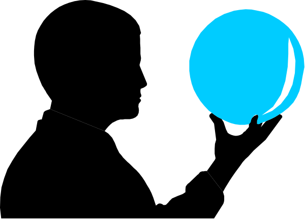 The image shows a blue planet with white clouds against an orange sky background on what appears to be a computer screen displaying a screensaver of Earth from space.
