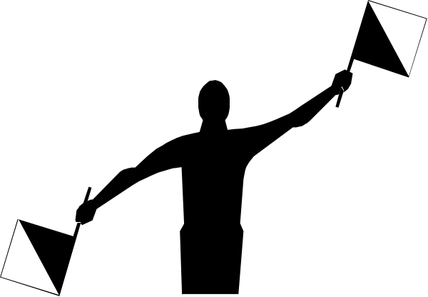 The image shows a black square with white text that reads "THE END."