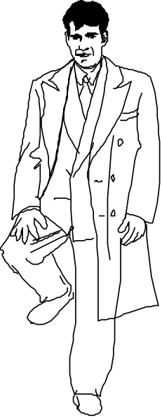 The image shows a black and white striped pattern with no discernible content within it.
