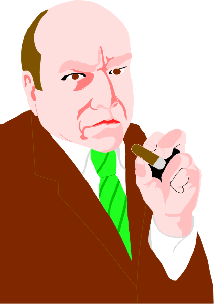 The image shows a man with glasses holding cigarettes between his fingers while standing next to an open window; he is wearing a suit jacket over a green shirt and has short hair.