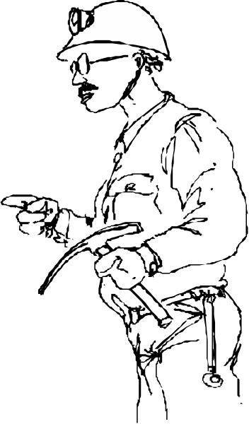 The black and white photo shows a person playing an instrument with their hands while wearing what appears to be protective gear on top of their head; there is no text present in this image.