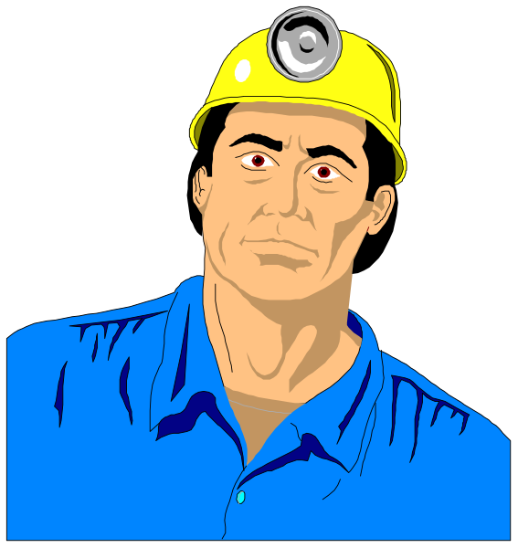 The image shows a man wearing blue overalls with white stripes on his shirt sleeves; he is looking to the side of him while standing in front of what appears to be an industrial background featuring pipes, valves and other machinery elements that suggest it could be inside a factory or workshop setting.