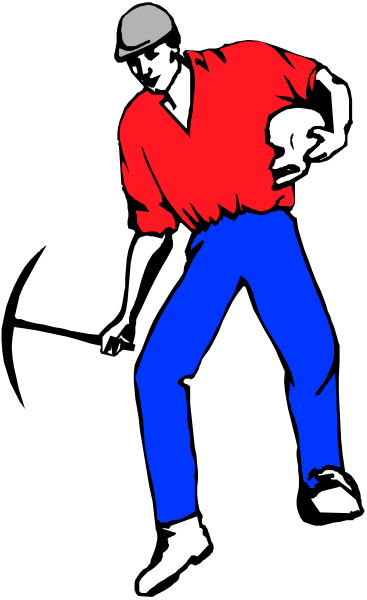The image shows a black and white illustration of an animated character who appears to be dancing with his arms outstretched in front of him against a dark background.