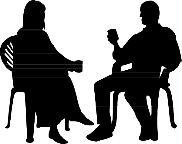 The image shows a black strip with white text on it against an indistinct background that appears to be grayish-brown in color.