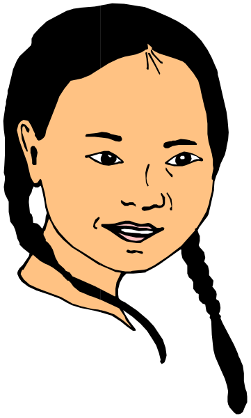 The black and white photo shows a person with dark hair smiling at something off camera inside what appears to be an indoor space.