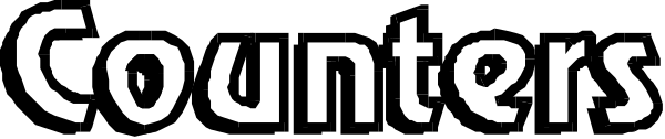 The text "COUNTERS" on a plain background with no other discernible elements present.