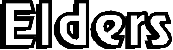 The text "Elders" on a plain background with no other discernible elements present.