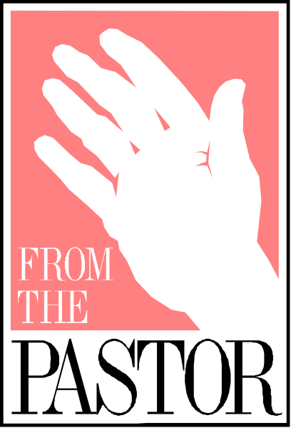 The image shows a black silhouette of an outstretched hand against a red background with text that reads "FROM THE" at the bottom right corner.