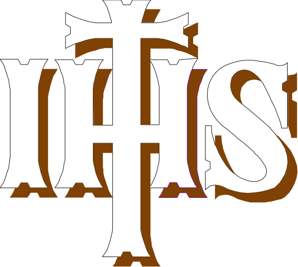 The image shows a logo with stylized text that appears to be an acronym for "Faith In God."
