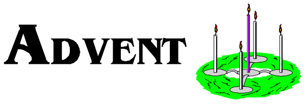 The image shows a candlelit wreath with candles on it placed against a dark background.