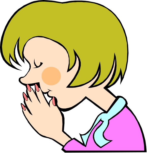 The image shows a woman with her eyes closed while holding something to her nose; she is wearing nail polish on her nails in one frame but without it in another.
