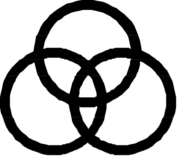The image shows a black square with white text inside it that reads "Hello World!"