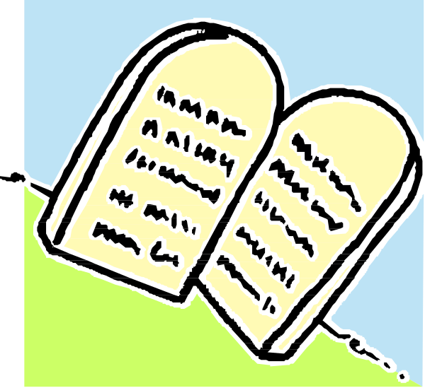 The image shows two tombstones with open books on top of them against a blue sky background.
