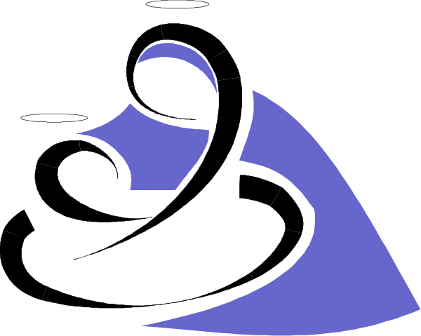 The image shows a black and white logo with stylized text that reads "GIFTS" on top of an abstract design resembling two hands holding each other in front of what appears to be a heart shape, suggesting love or affection for gifts.