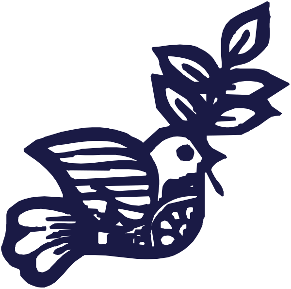 The image shows a stylized blue butterfly with white wings on its left side against a black background.