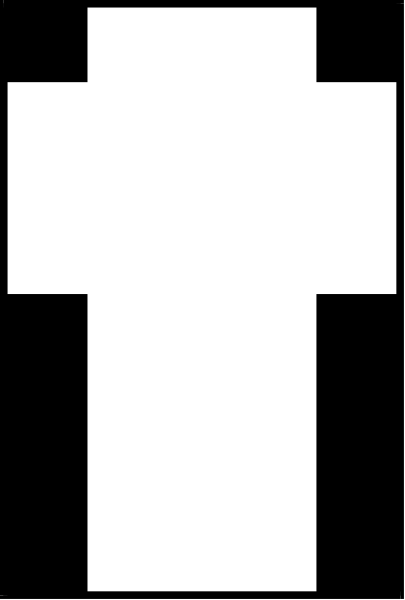 The image shows a black and white striped pattern with no discernible content to identify.