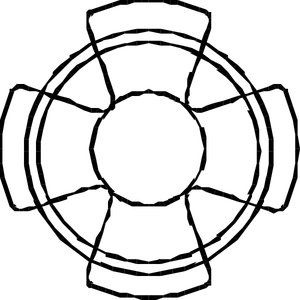 The black background of a computer screen with no visible content on it.