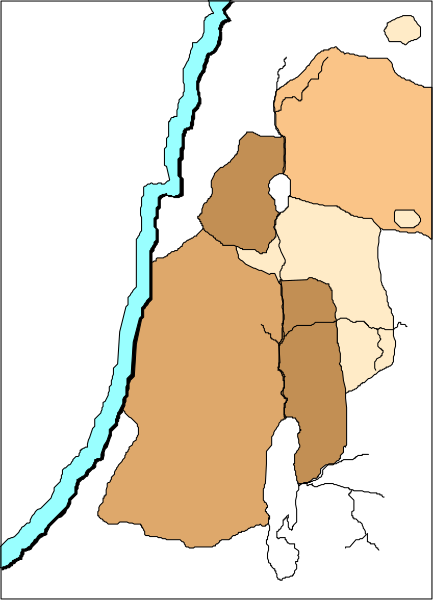 The image shows a map with various countries highlighted by different shades of color on it; there is no text present within this portion of the clip-art image.