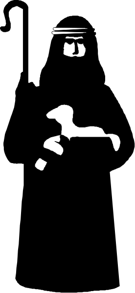 The image shows a black and white photo of an animated character holding two guns crossed over its body with a background that appears to be dark gray.