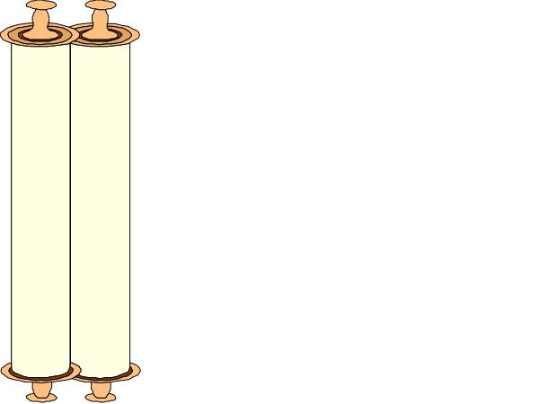 The image shows a black background with two white candles on either side of what appears to be an open book lying flat in front of them.