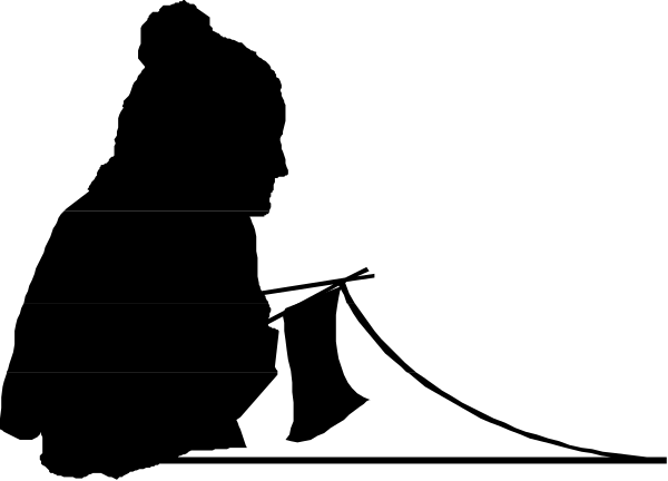 The image shows a black and white pixelated representation of an abstract design with horizontal lines that could be interpreted as representing sound waves in music notation form.