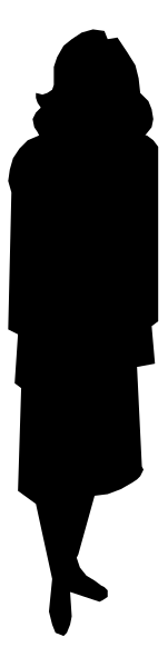 The image shows a gray background with two black vertical lines on either side of what appears to be an abstract shape resembling a stylized letter 'v' in between them.