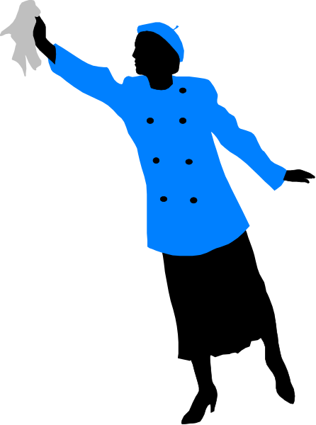 The image shows a black silhouette of an animated character who appears to be waving with their right hand while standing on what looks like a sidewalk next to a building.