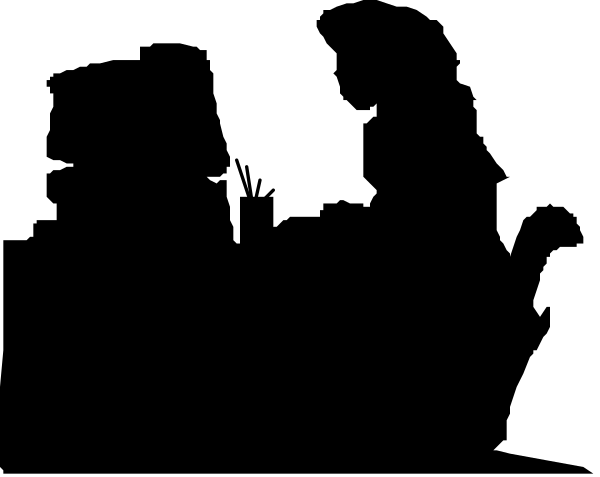 The image shows a black strip with two white stripes on either side of it against a gray background.