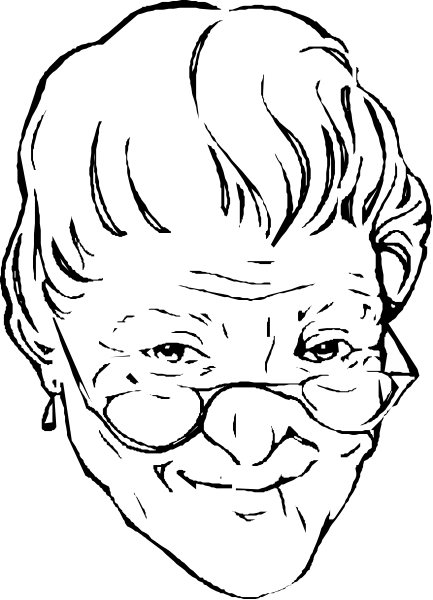 The black silhouette of a person standing against two different backgrounds: dark grey on top half and light brown below it.