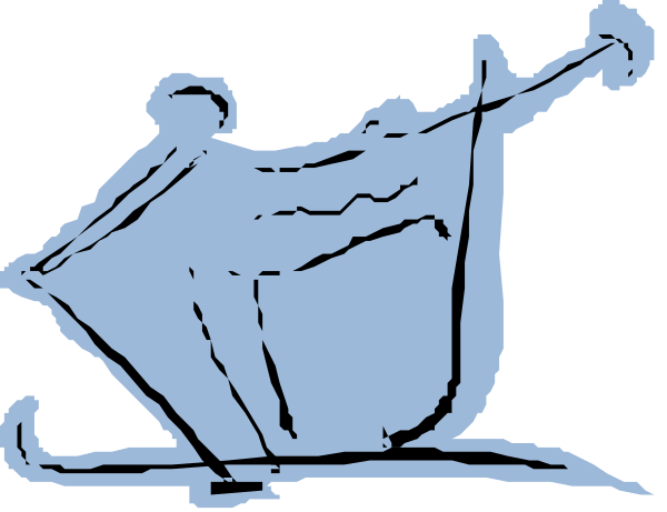 The image shows a black and white line drawing of an ice cream cone with two scoops on top next to text that reads "icecream".