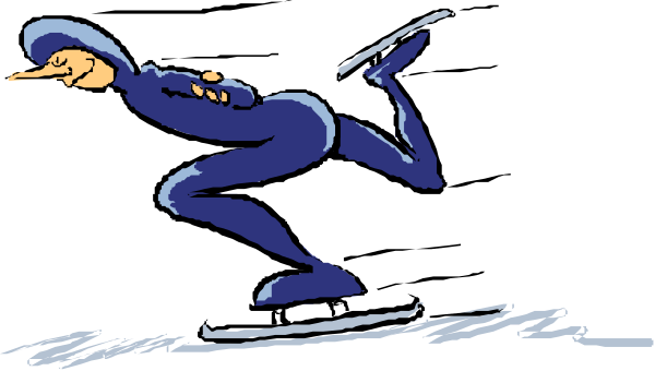 The image shows a cartoon of two characters: an astronaut floating on water with his arms outstretched for balance, wearing blue space suit; next to him is another character who appears to be in motion and pointing towards something off-screen while also dressed as an astronaut but without the helmet.