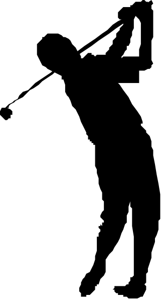The image shows a black silhouette of an animal with two ears on its head against a light background that transitions from white to gray in color.