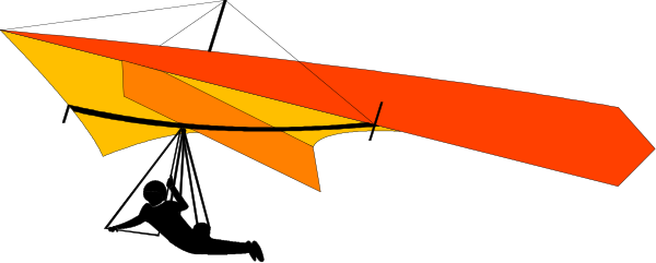 The image shows a black silhouette of an airplane with red flames coming out from its back against a gray background.