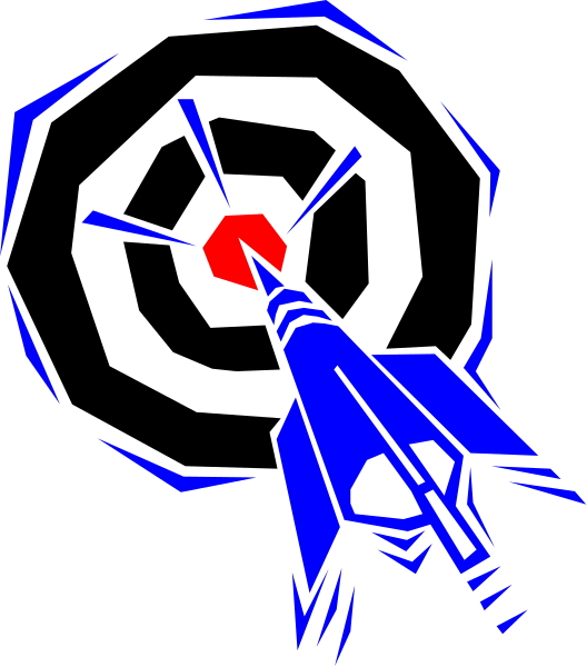 The image shows a stylized graphic of an umbrella with raindrops falling from it against a dark background; there is also what appears to be a red object resembling a heart-shaped symbol in front of the umbrella, and on its right side, there's a blue silhouette that looks like a rocket or missile.