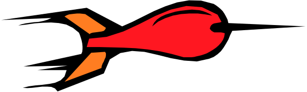 The image shows a red car with an orange flame design on its side driving down what appears to be a street at nighttime.