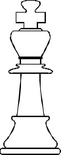The image shows a chess piece against a black background with white text on either side of it reading "Chess" in bold letters.