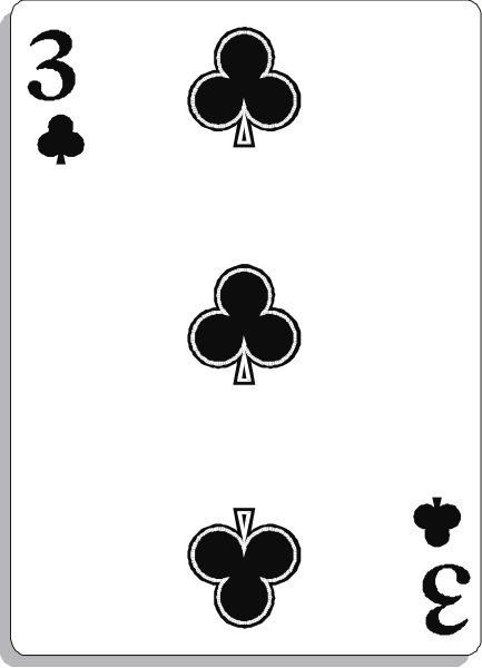 The card shows a royal flush of spades: Ace high with three kings and two queens below it.