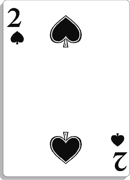 The card shows a royal flush of spades with hearts as wild cards on each corner: Ace of Spades (A), King of Spades (K), Queen of Spades (Q), Jack of Spads, and 10 of Spades; it also has two jokers. There are no people or animals in the image. The setting is a playing card deck with numbers on each corner indicating their value: Ace = 25 points, King = 4, Queen = 3, Jack = 7, and Joker (10 of Spades)