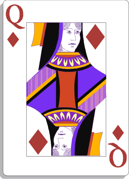The card shows a royal flush poker hand with four aces of spades and an ace high straight flush on top.