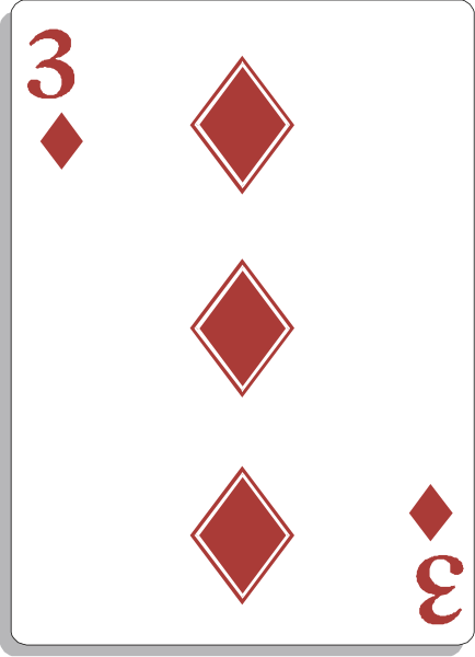 The card shows a royal flush of spades with four kings, an ace high on top, all depicted against a red diamond background.