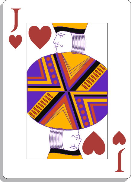 The card features a joker with an illustration of King Solomon's Key on it.