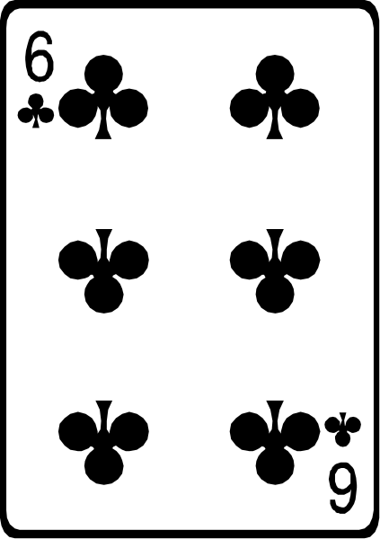 The card shows a royal flush of spades with four aces and an eight on top.