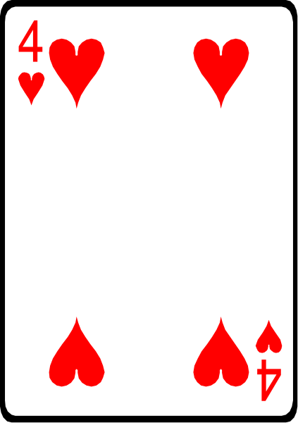 The card shows a royal flush of spades with hearts as wild cards: Ace high, King low, Queen middle, Jack next to Ten, Nine above Eight, Seven below Six, Five between Four and Three, Two under One.