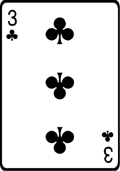 The card shows a royal flush of spades with four kings on top.