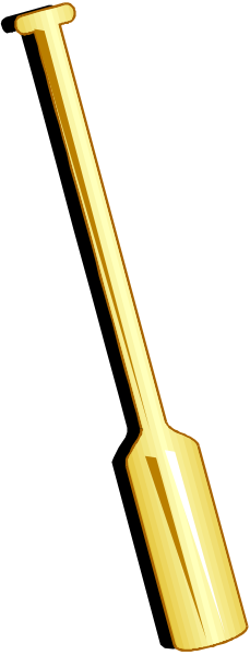 The image shows a microphone with an attached gold plaque on it against a black background.