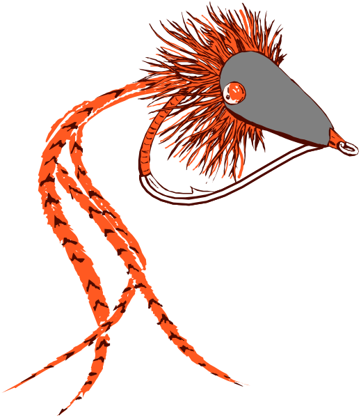 The image shows a stylized illustration of an octopus with red tentacles against a black background.